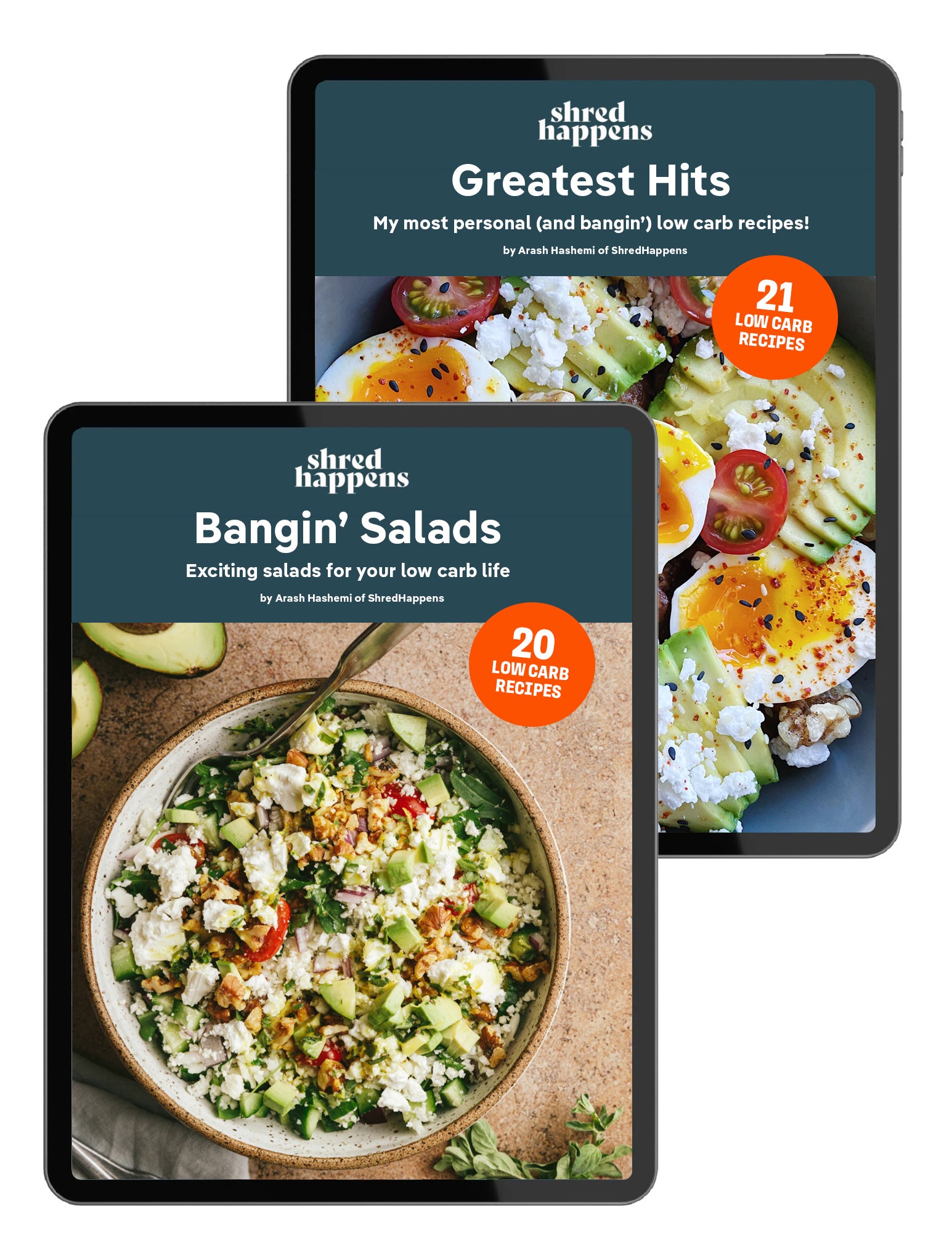 Shredhappens Bundle: Greatest Hits + Bangin Lowcarb Salads